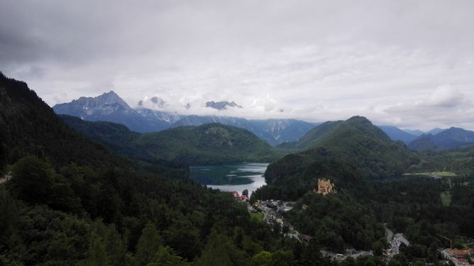 Udsigt fra Neuschwanstein